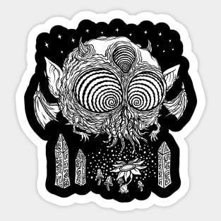 Flower Beholder Sticker